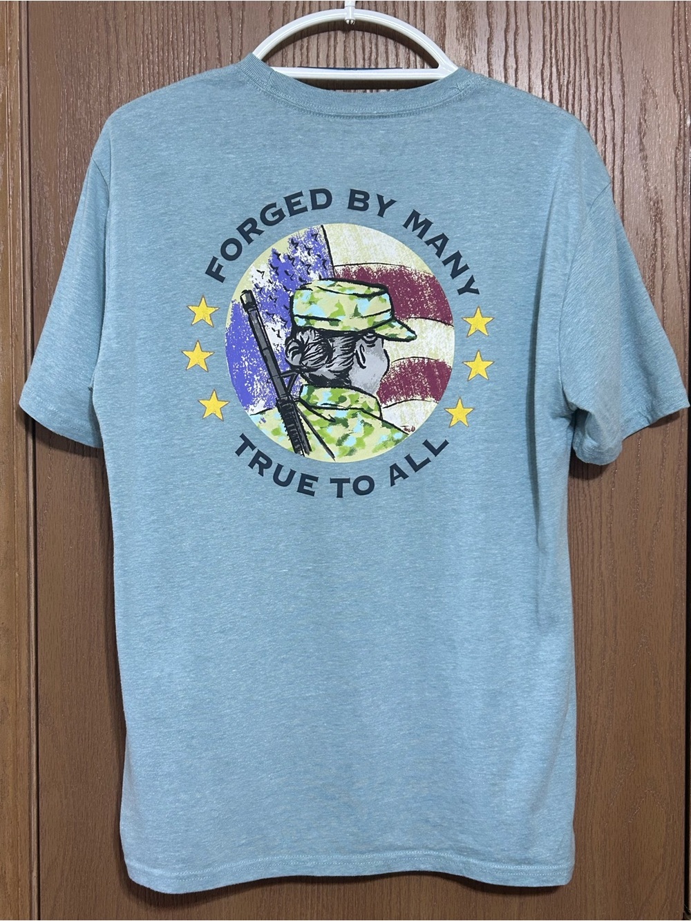 Strong Military Tribute T-Shirt